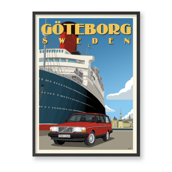 "Göteborg II" (framed)