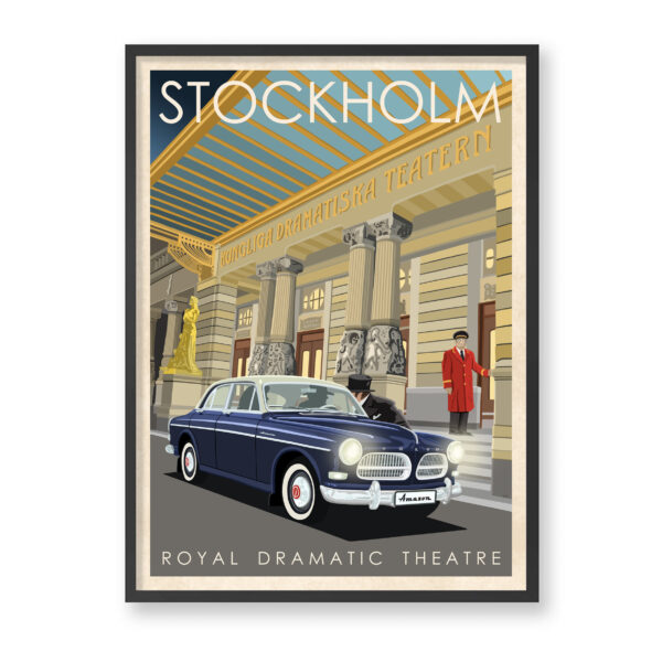 "Stockholm II" (framed)