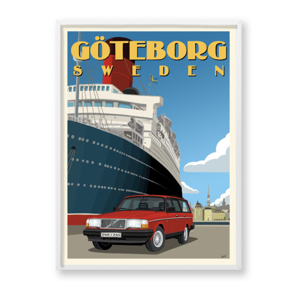 "Göteborg II" (framed)